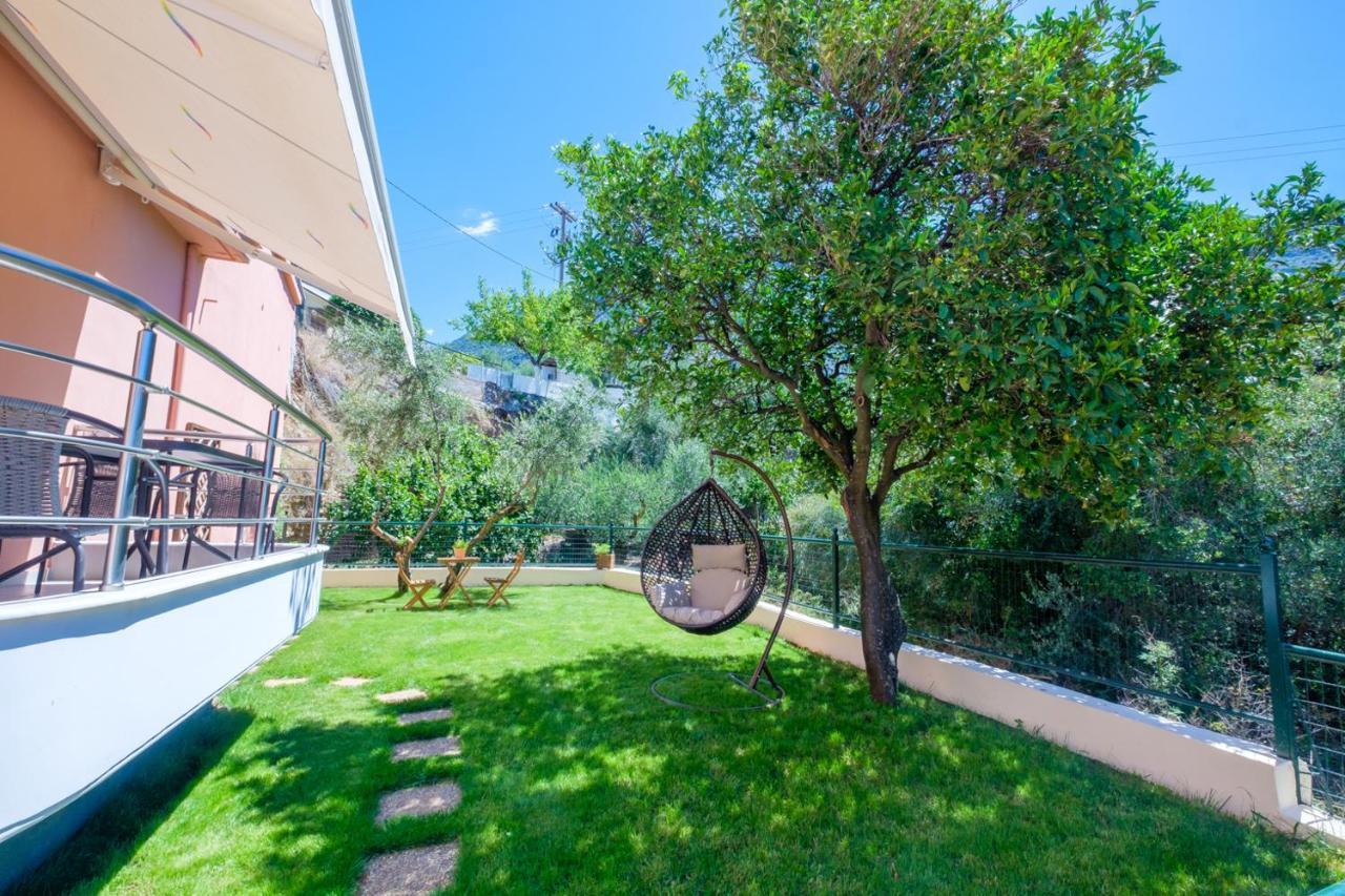 קלמאטה Almyros Aktis Private Garden Apartment מראה חיצוני תמונה