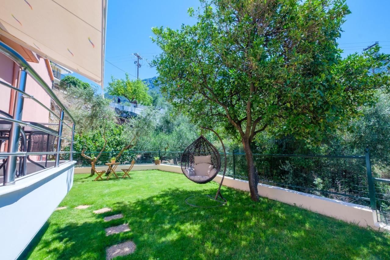 קלמאטה Almyros Aktis Private Garden Apartment מראה חיצוני תמונה