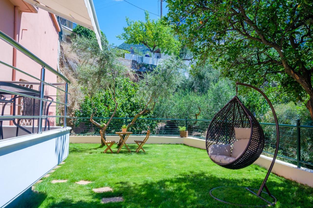 קלמאטה Almyros Aktis Private Garden Apartment מראה חיצוני תמונה